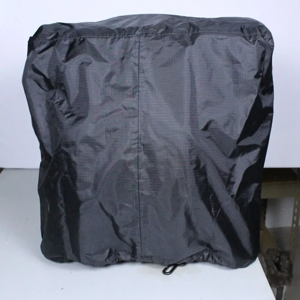 Harley Davidson Onyx Backseat Roller Luggage - Complete w/ Straps & Logo Cover